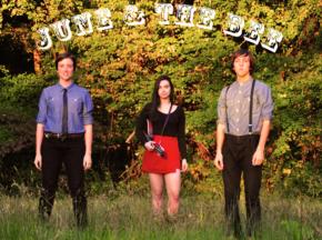 Members of June & the Bee. From left: Emma Ayers, Zoe Langsdale and Eli Ayers